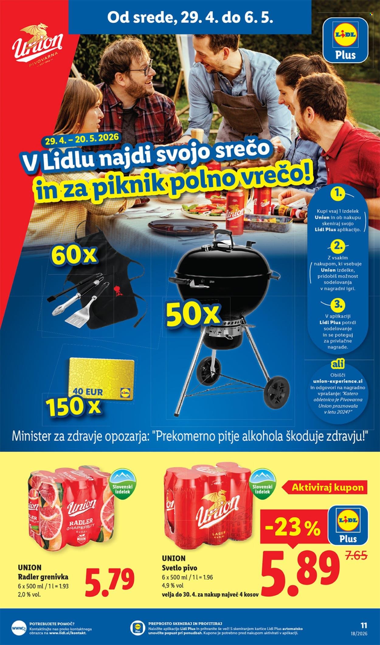 LIDL katalog - Od srede, 29. 4. 2026 (2026-04-29 - 2026-05-06)