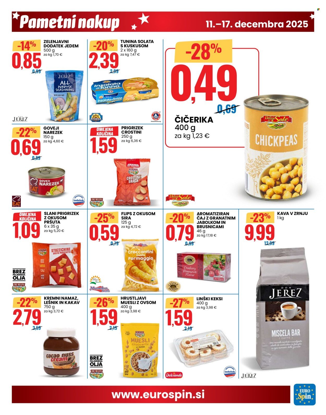 EUROSPIN katalog - Že diši po praznikih (2025-12-10 - 2025-12-17)