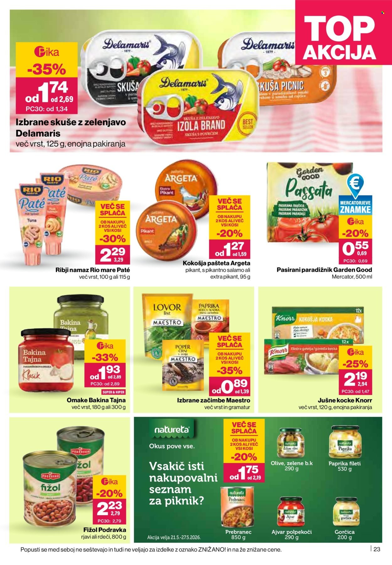 MERCATOR katalog - Od četrtka, 21. 5. 2026 (2026-05-21 - 2026-05-27)