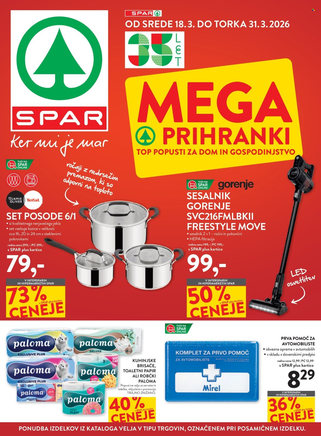 SPAR katalog - Mega SPAR prihranki (2026-03-18 - 2026-03-31)