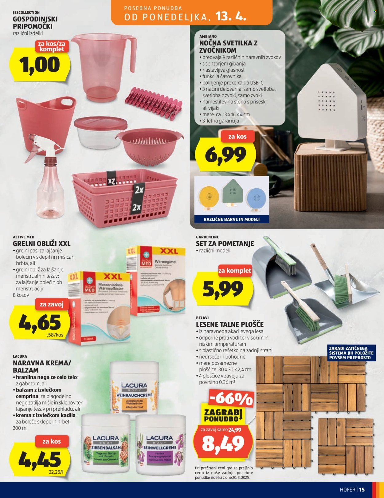 HOFER katalog - Od srede, 8. 4. 2026 (2026-04-08 - 2026-04-16)