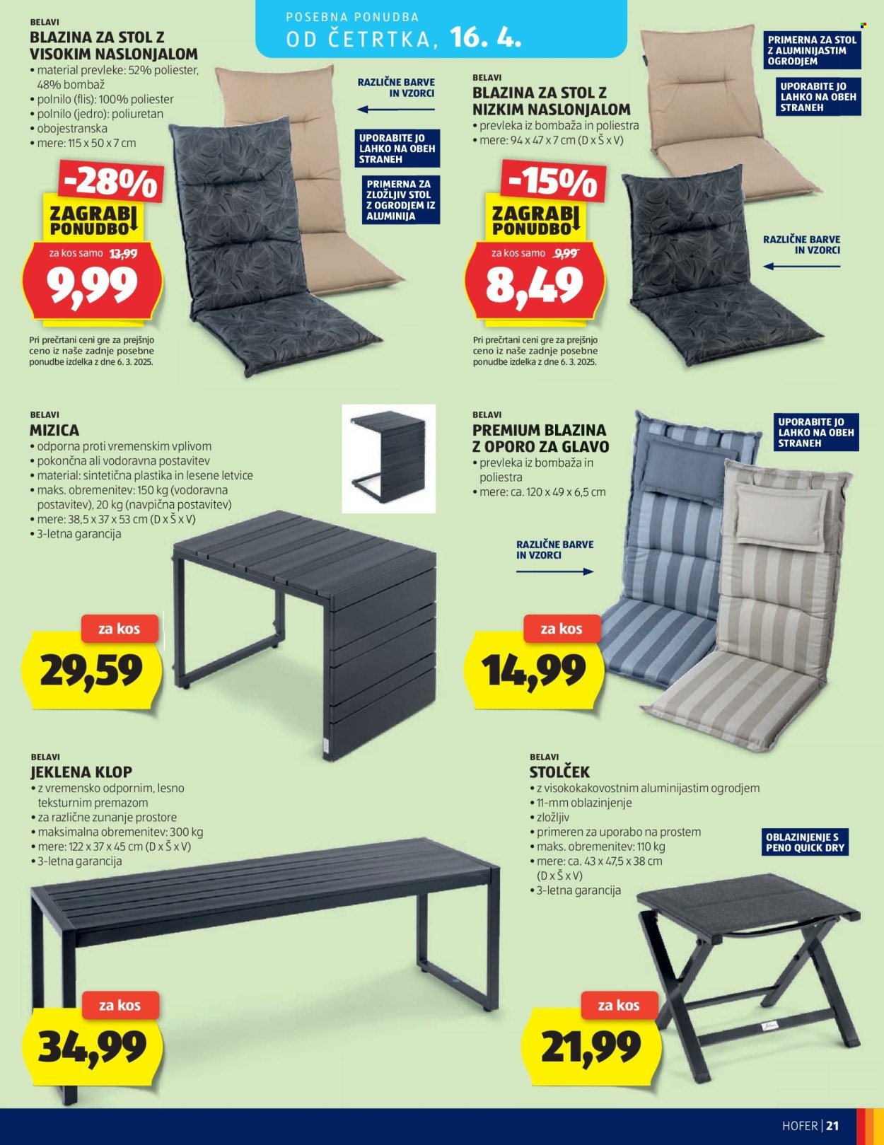 HOFER katalog - Od srede, 8. 4. 2026 (2026-04-08 - 2026-04-16)