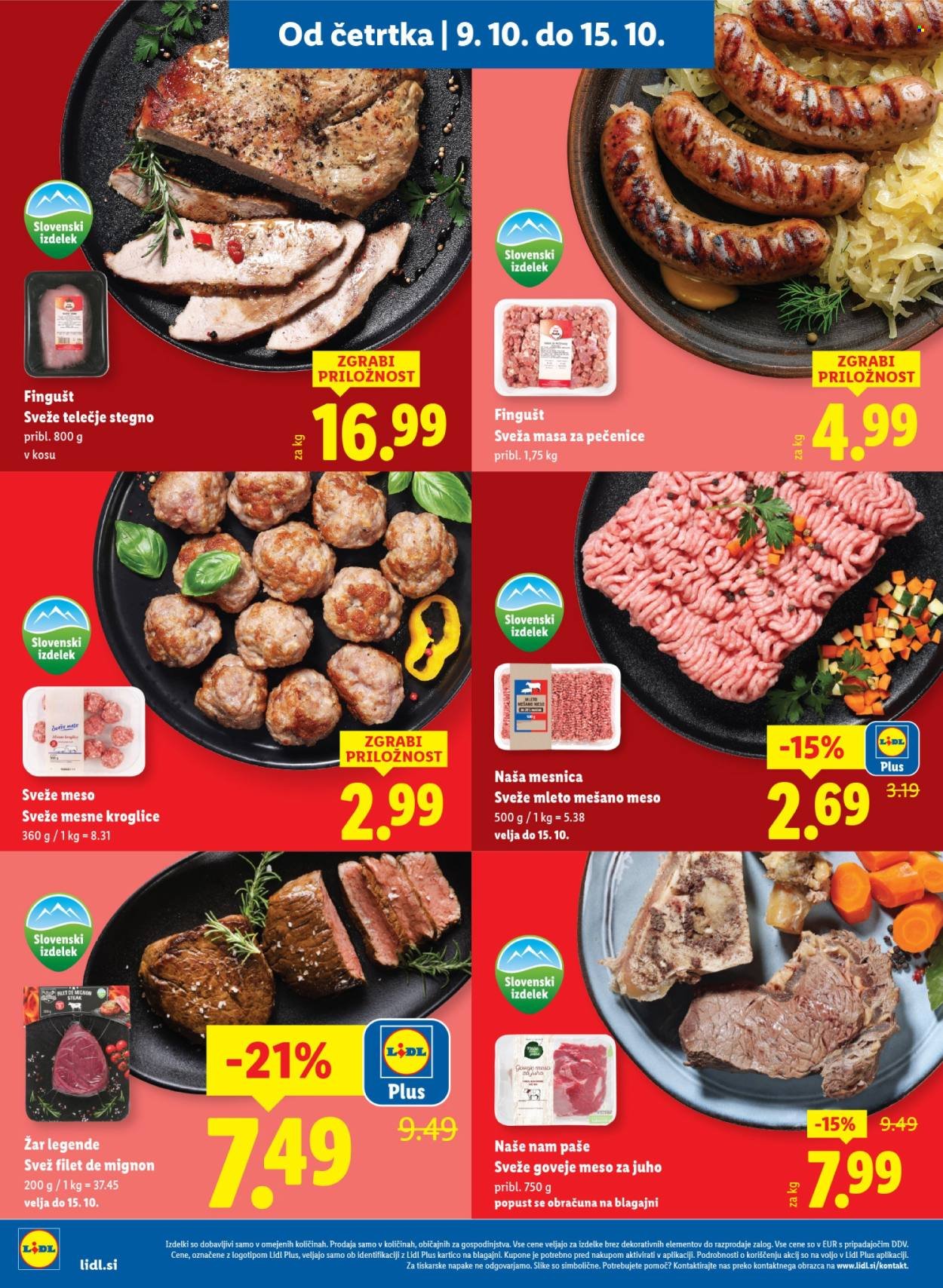 LIDL katalog - Od četrtka, 9. 10. 2025 (2025-10-09 - 2025-10-15)