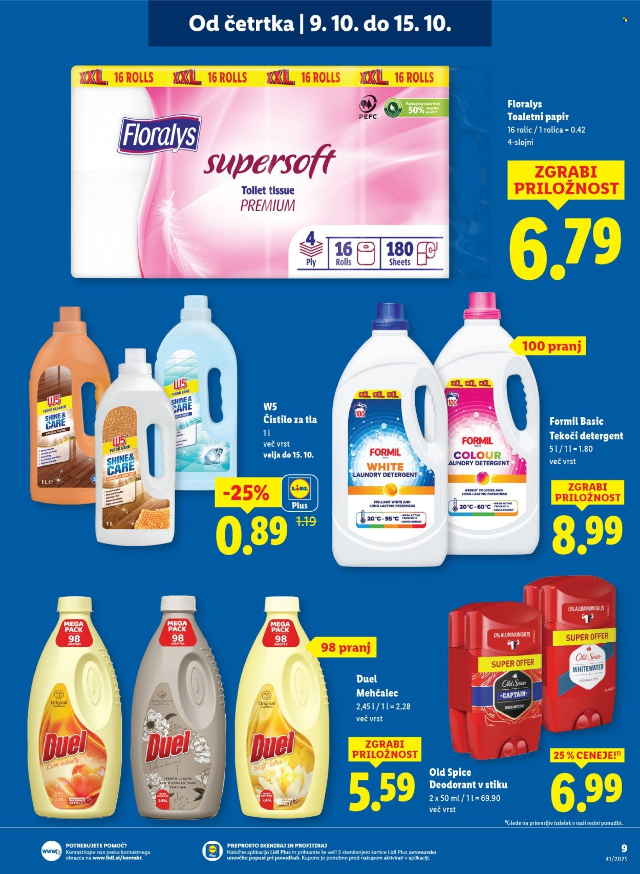 LIDL katalog - Od četrtka, 9. 10. 2025 (2025-10-09 - 2025-10-15)