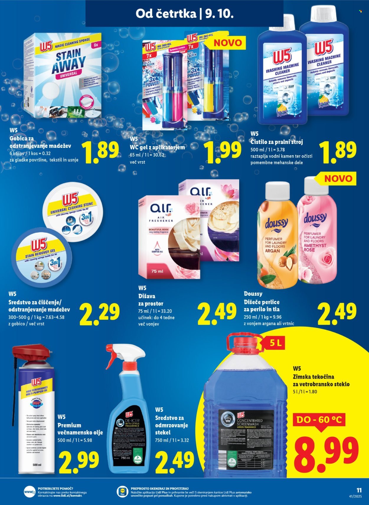 LIDL katalog - Od četrtka, 9. 10. 2025 (2025-10-09 - 2025-10-15)