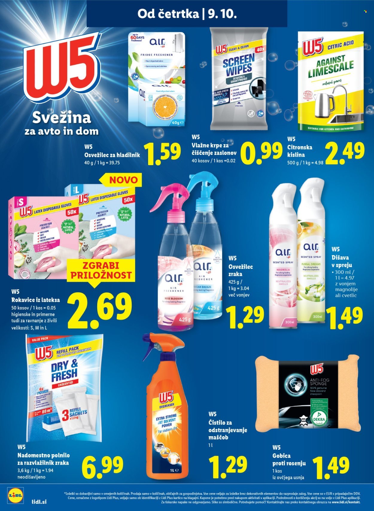 LIDL katalog - Od četrtka, 9. 10. 2025 (2025-10-09 - 2025-10-15)