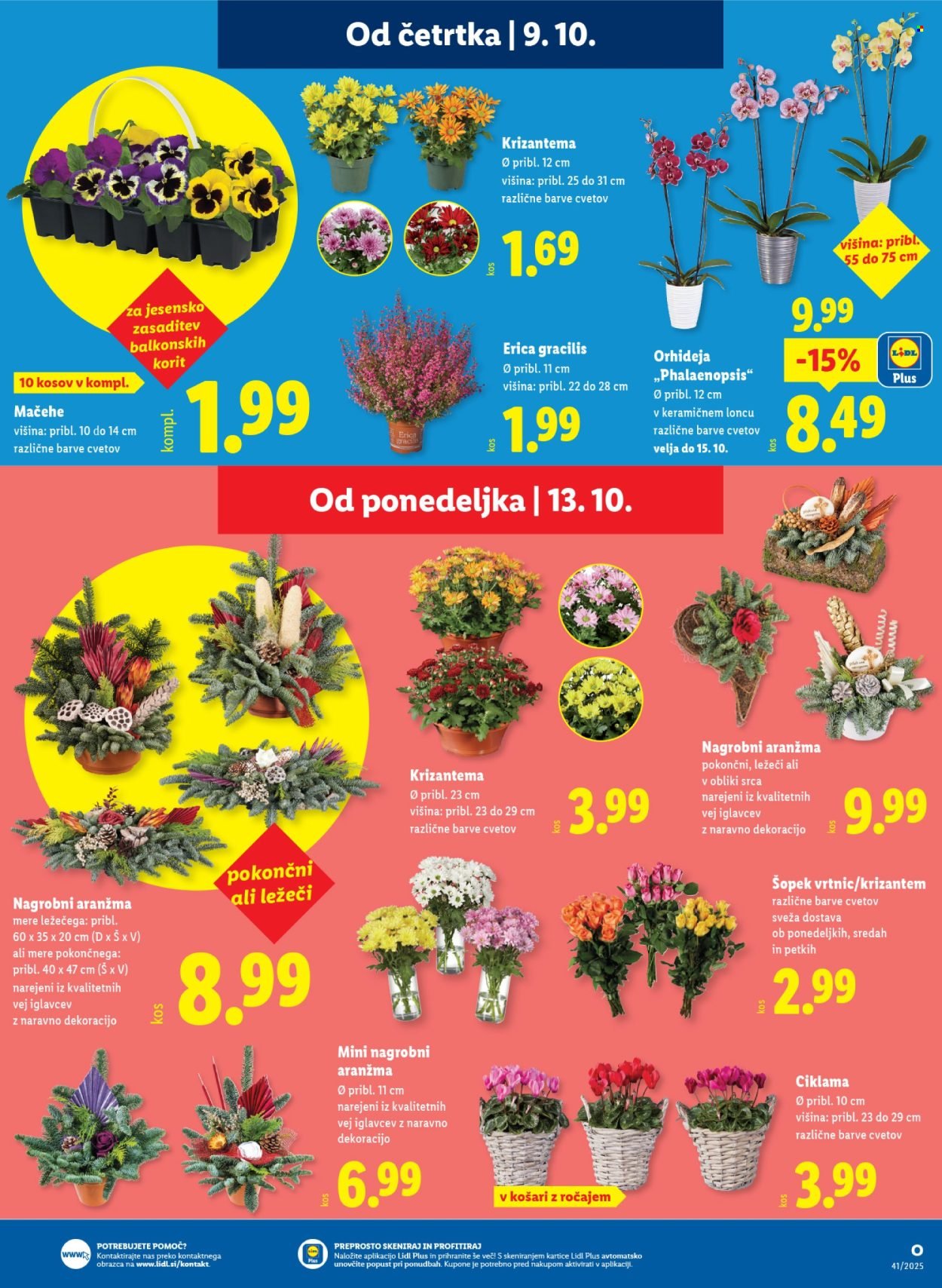 LIDL katalog - Od četrtka, 9. 10. 2025 (2025-10-09 - 2025-10-15)