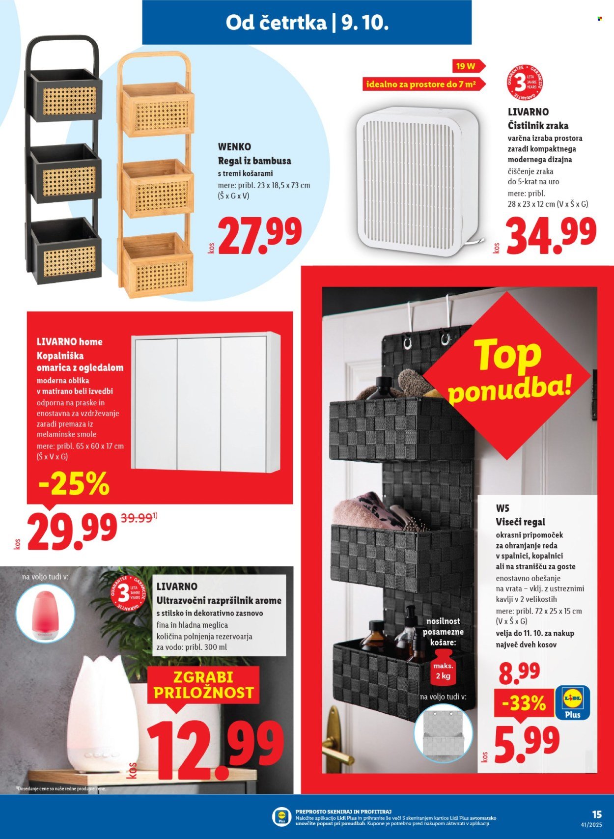 LIDL katalog - Od četrtka, 9. 10. 2025 (2025-10-09 - 2025-10-15)