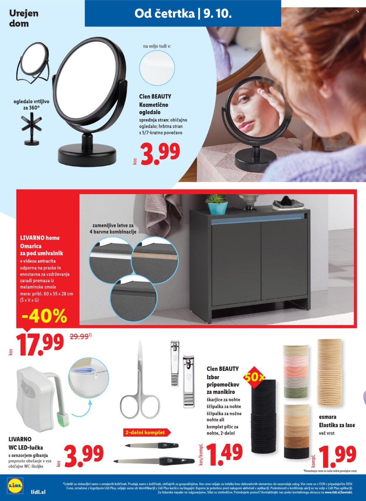 LIDL katalog - Od četrtka, 9. 10. 2025 (2025-10-09 - 2025-10-15)