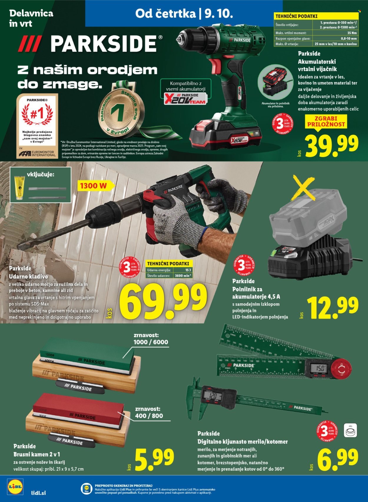 LIDL katalog - Od četrtka, 9. 10. 2025 (2025-10-09 - 2025-10-15)
