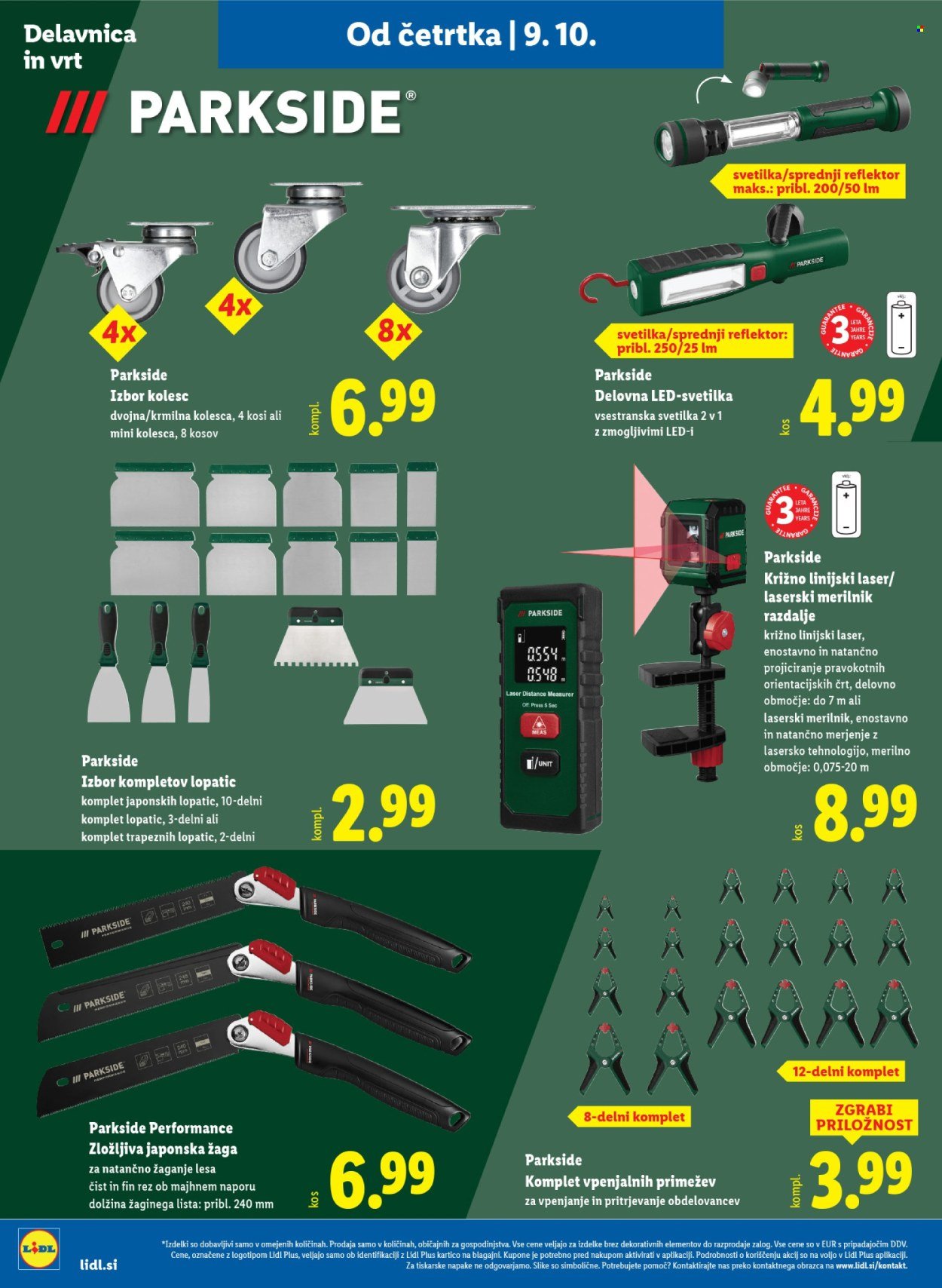 LIDL katalog - Od četrtka, 9. 10. 2025 (2025-10-09 - 2025-10-15)