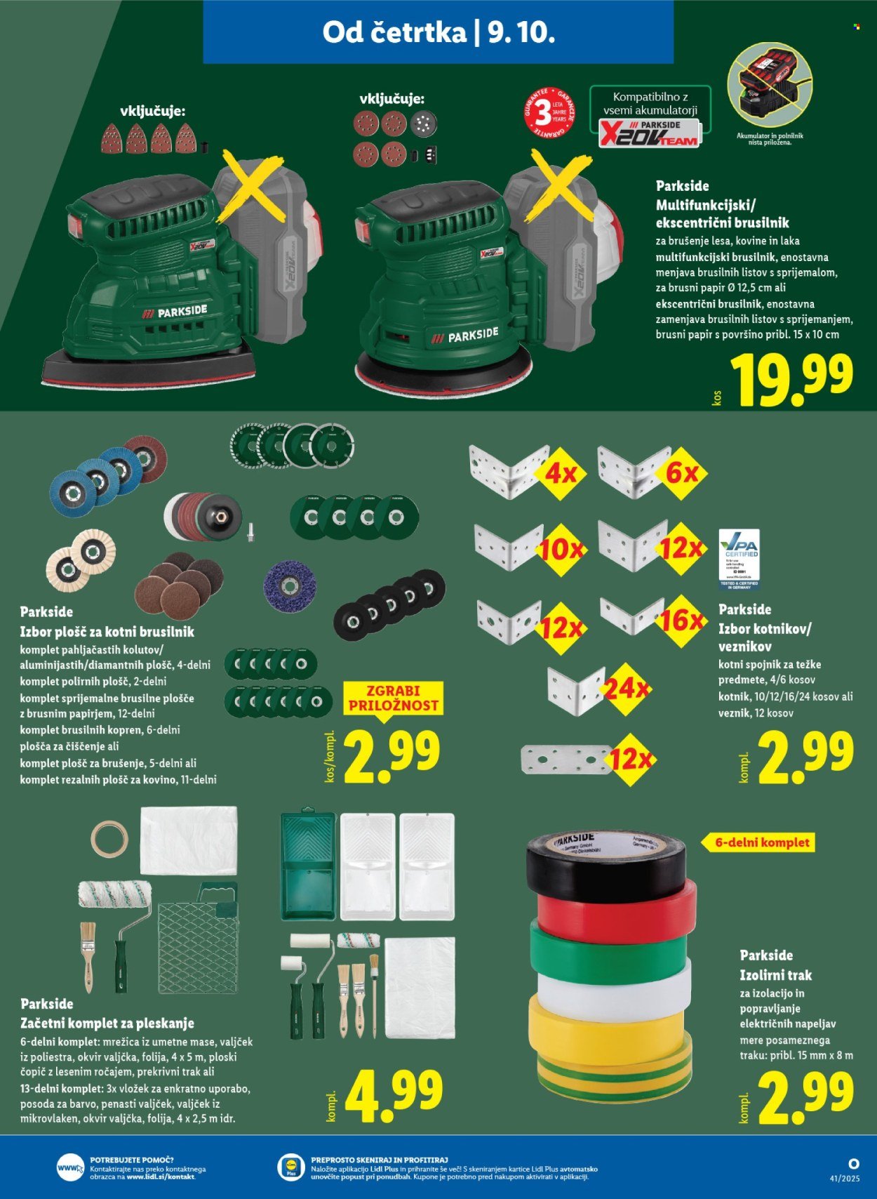 LIDL katalog - Od četrtka, 9. 10. 2025 (2025-10-09 - 2025-10-15)