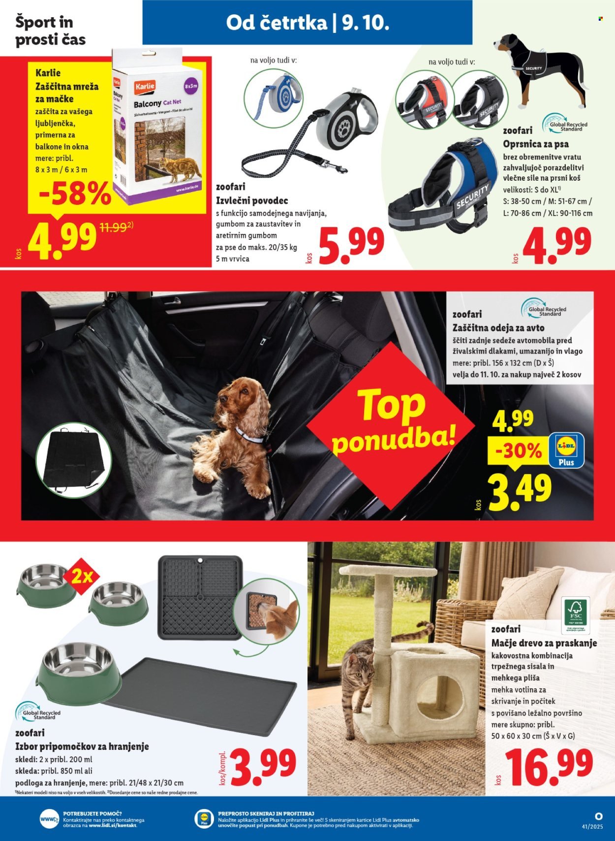 LIDL katalog - Od četrtka, 9. 10. 2025 (2025-10-09 - 2025-10-15)