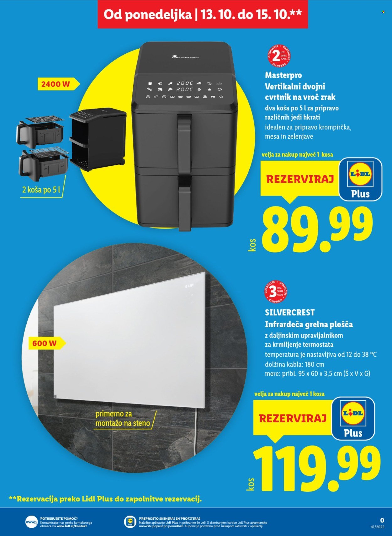 LIDL katalog - Od četrtka, 9. 10. 2025 (2025-10-09 - 2025-10-15)