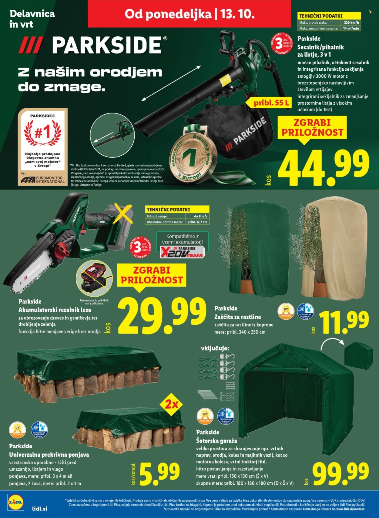 LIDL katalog - Od četrtka, 9. 10. 2025 (2025-10-09 - 2025-10-15)