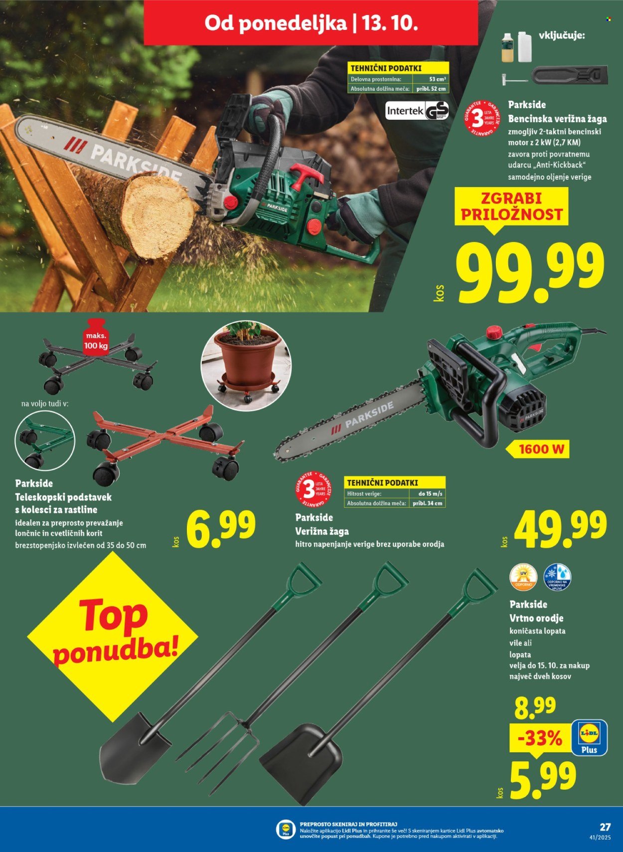 LIDL katalog - Od četrtka, 9. 10. 2025 (2025-10-09 - 2025-10-15)