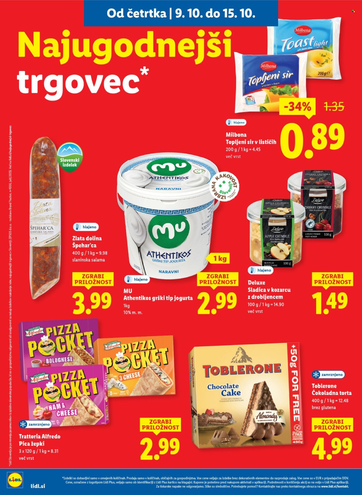 LIDL katalog - Od četrtka, 9. 10. 2025 (2025-10-09 - 2025-10-15)