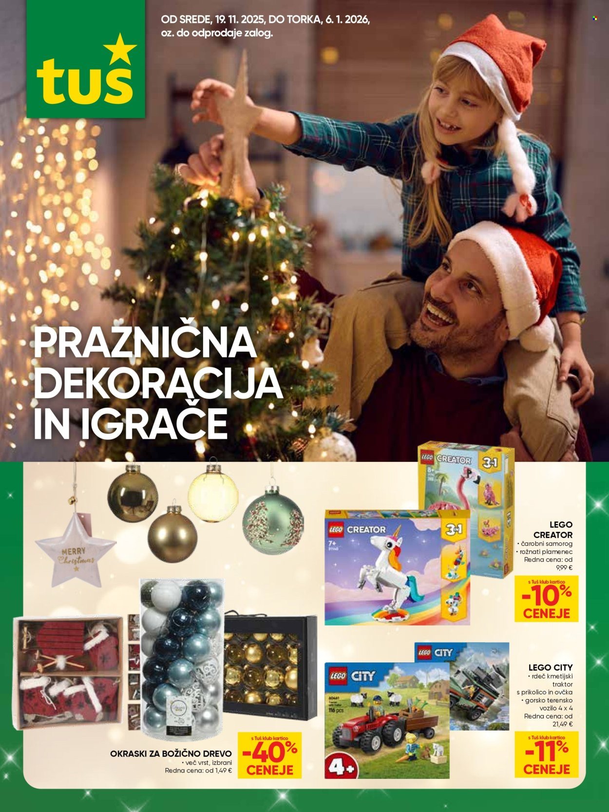 TUŠ katalog - DARILA IN DEKORACIJA (2025-11-19 - 2026-01-06)