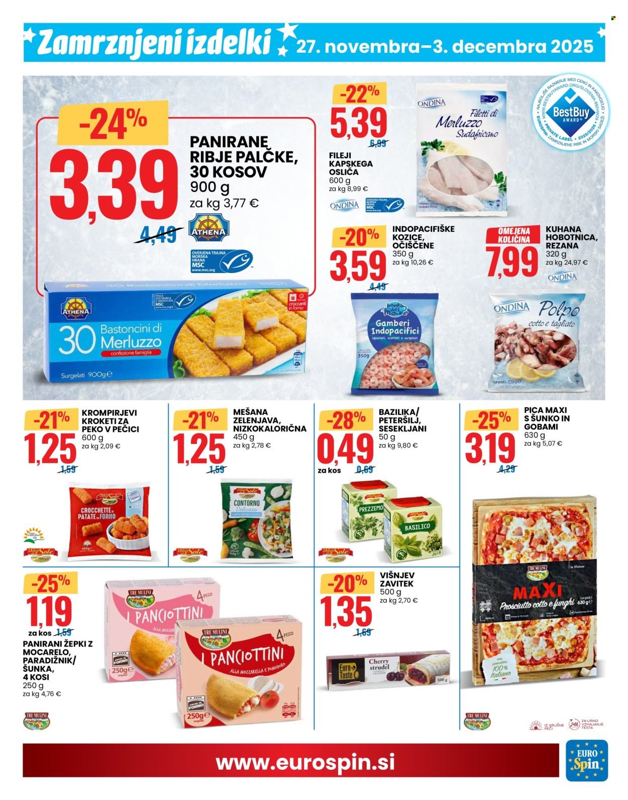 EUROSPIN katalog - Že diši po praznikih (2025-11-27 - 2025-12-03)