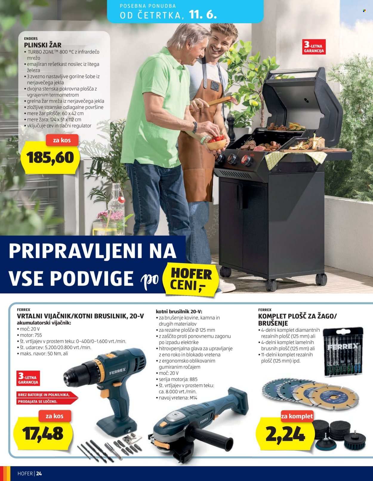 HOFER katalog - Od srede, 3. 6. 2026