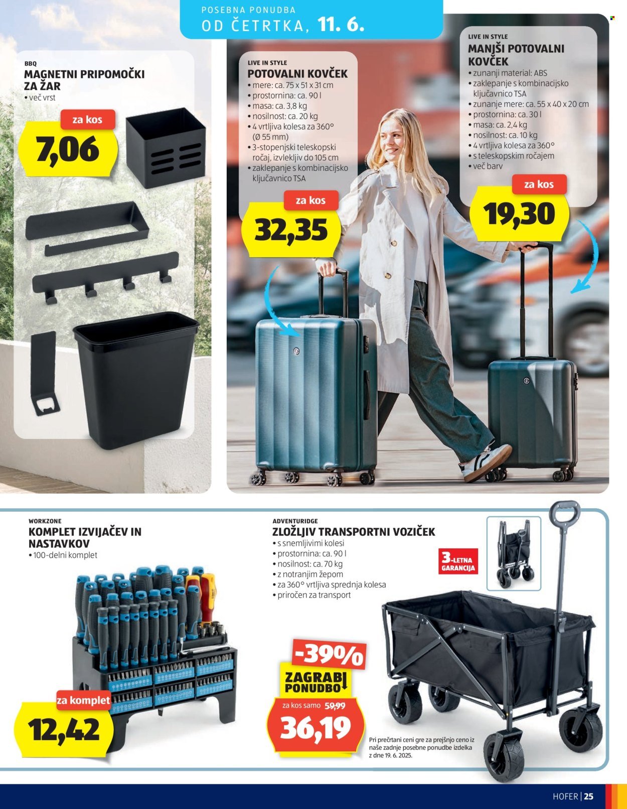 HOFER katalog - Od srede, 3. 6. 2026