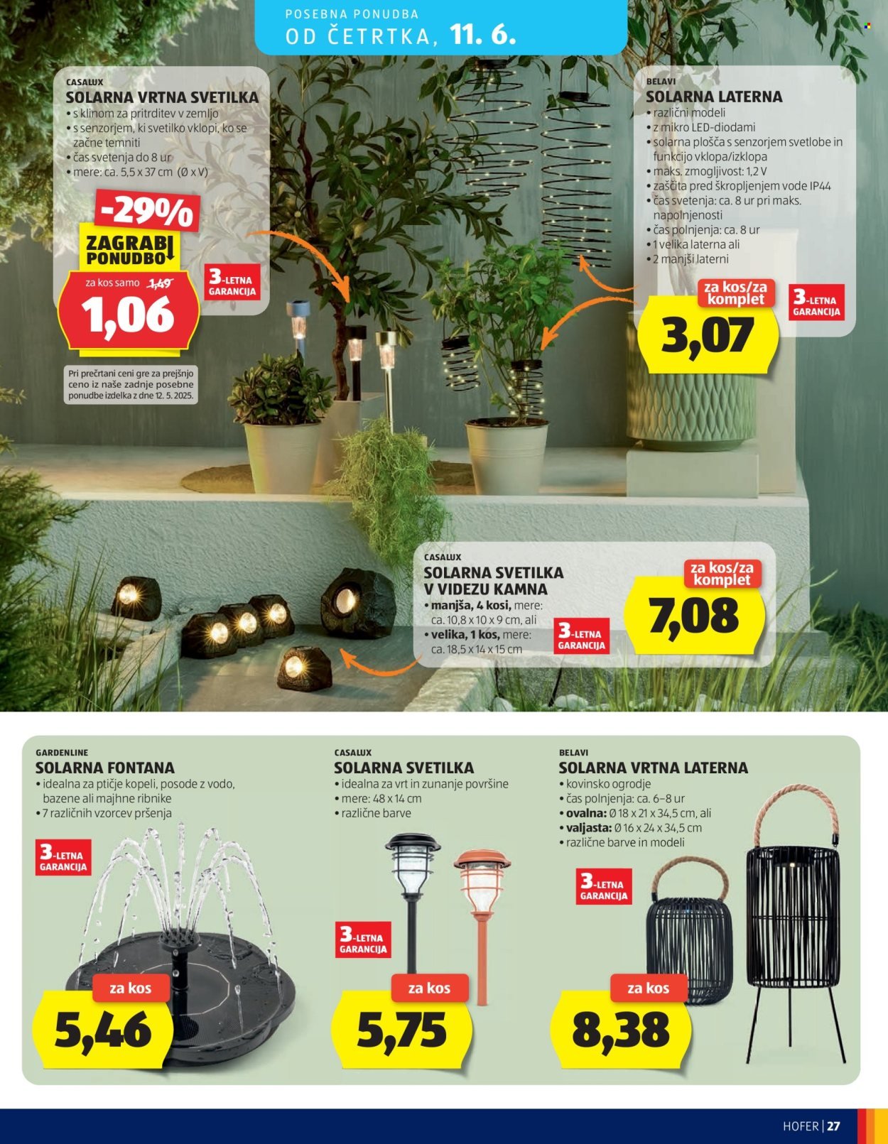 HOFER katalog - Od srede, 3. 6. 2026