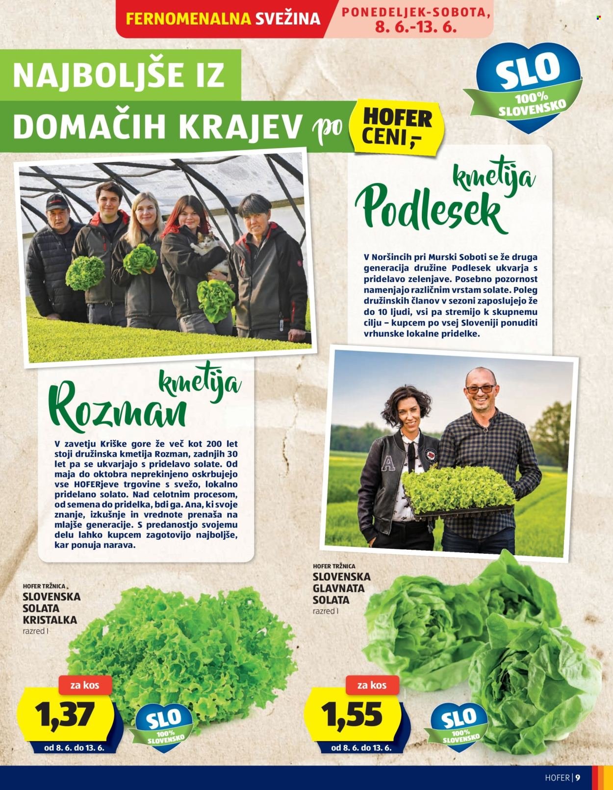 HOFER katalog - Od srede, 3. 6. 2026