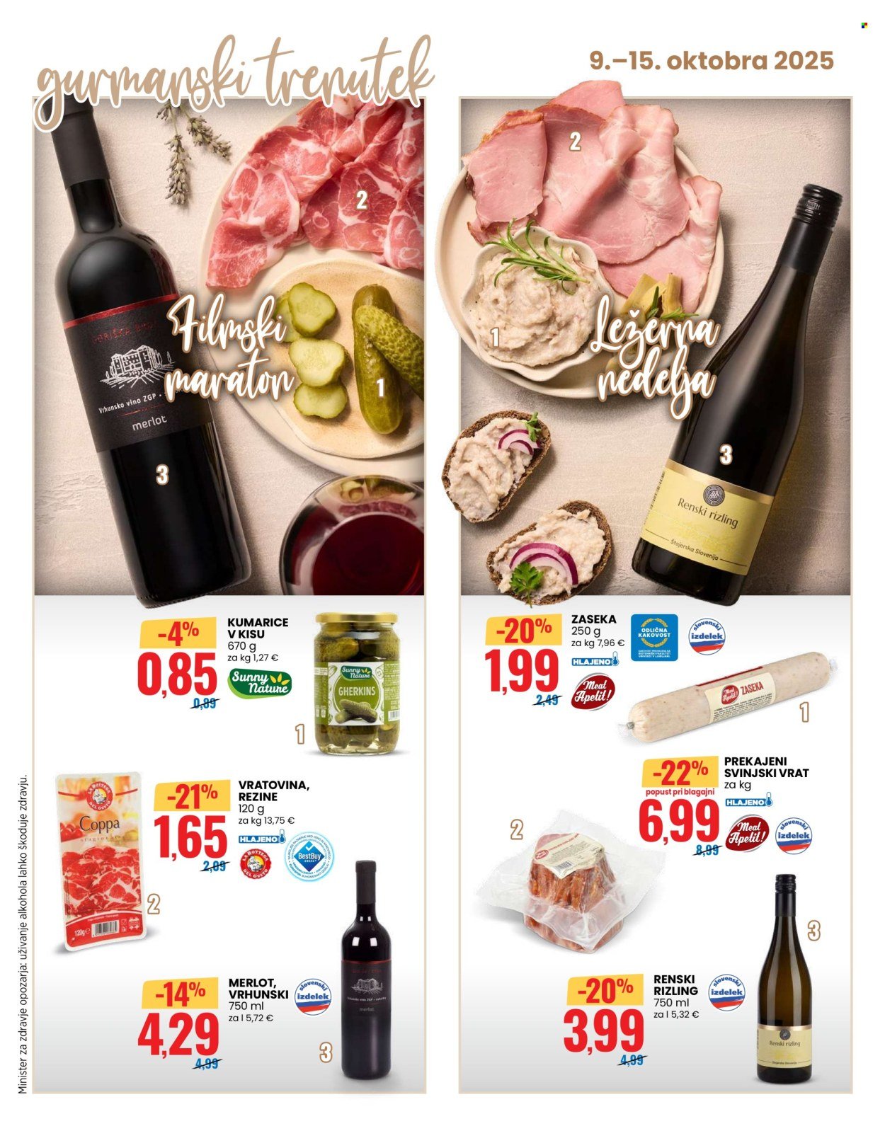 EUROSPIN katalog - Popolna gastronomska spremljava (2025-10-09 - 2025-10-15)