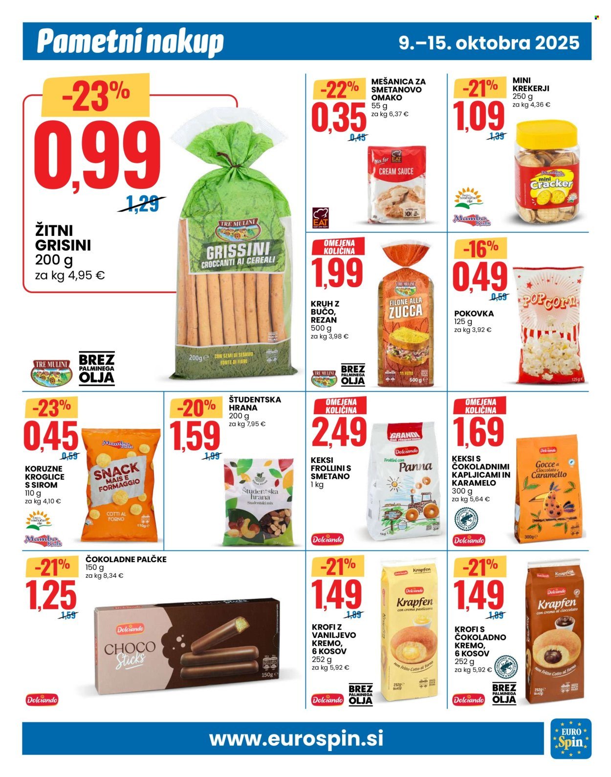 EUROSPIN katalog - Popolna gastronomska spremljava (2025-10-09 - 2025-10-15)