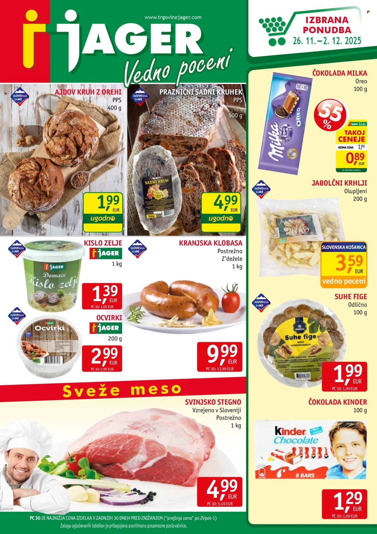 JAGER katalog - Katalog živila (2025-11-26 - 2025-12-02)