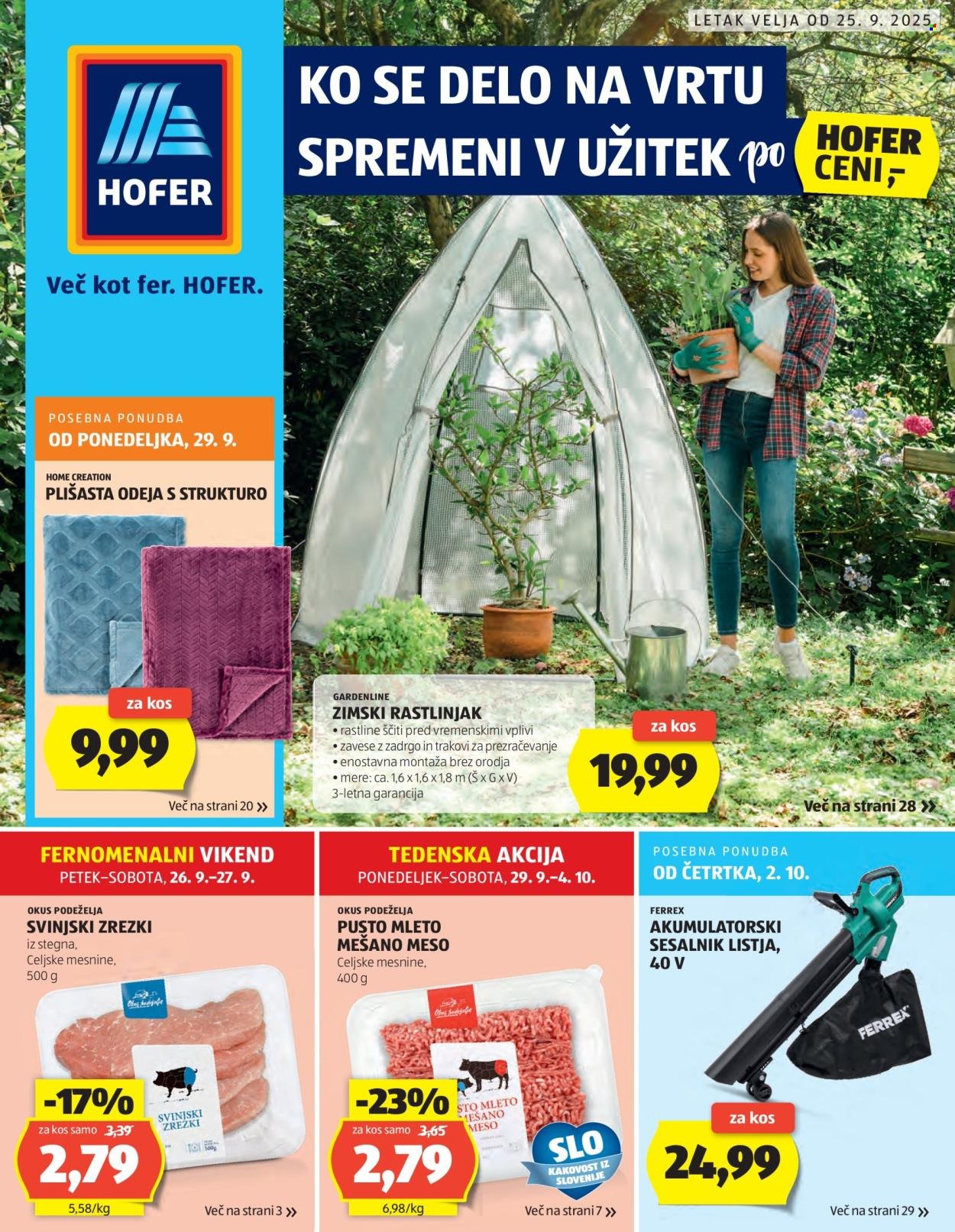 HOFER katalog - Od četrtka, 25. 9. 2025 (2025-09-25 - 2025-10-04)