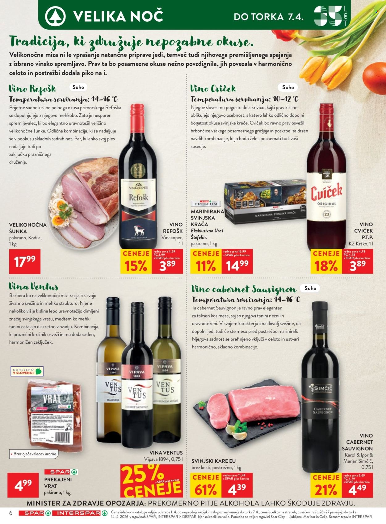 SPAR katalog - Od srede, 1. 4. 2026 (2026-04-01 - 2026-04-14)