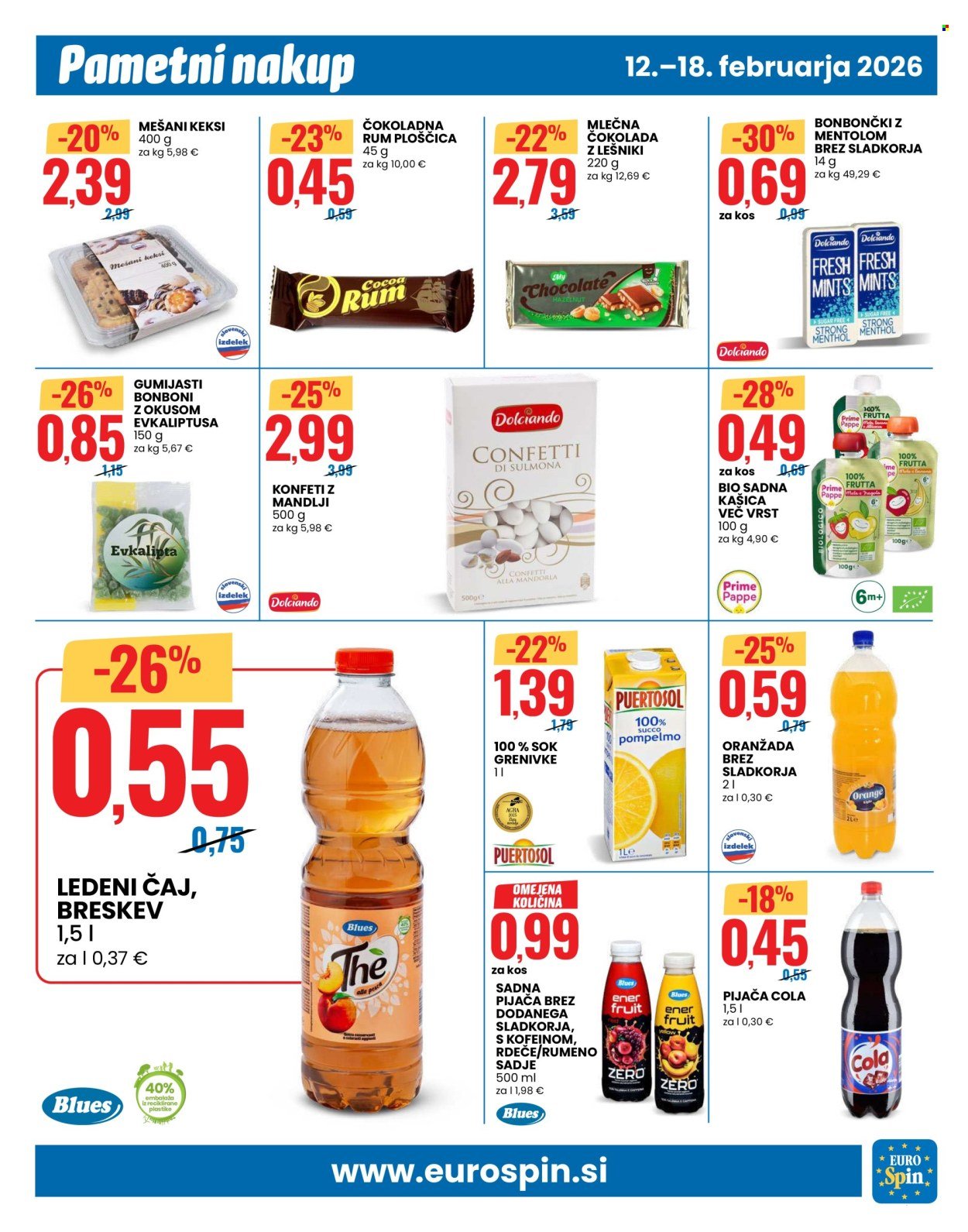 EUROSPIN katalog - Pustni karneval okusov (2026-02-12 - 2026-02-18)