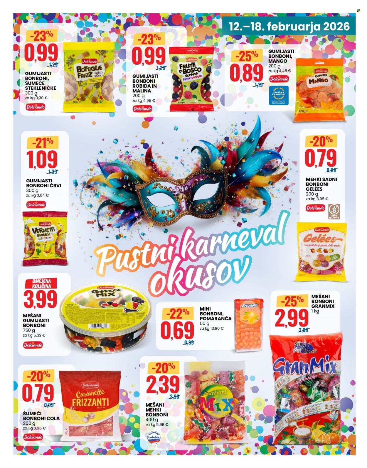 EUROSPIN katalog - Pustni karneval okusov (2026-02-12 - 2026-02-18)