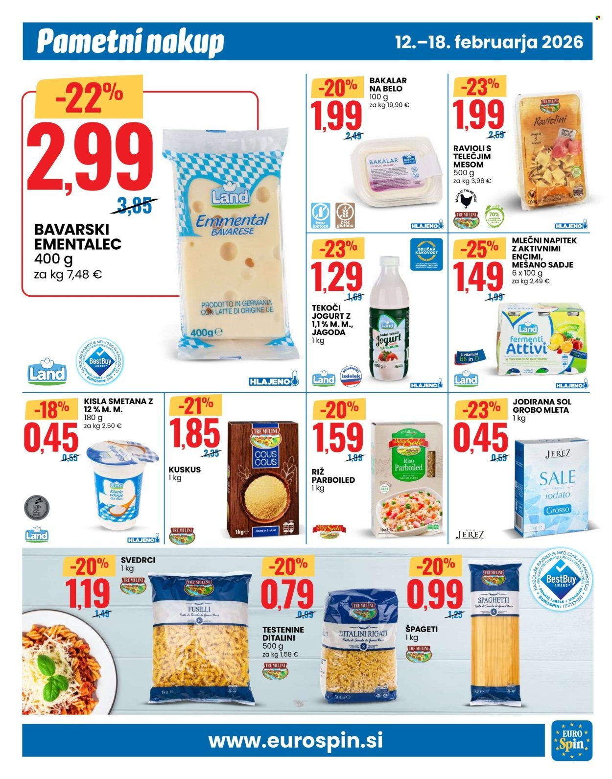 EUROSPIN katalog - Pustni karneval okusov (2026-02-12 - 2026-02-18)