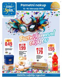 EUROSPIN katalog - Pustni karneval okusov (2026-02-12 - 2026-02-18)
