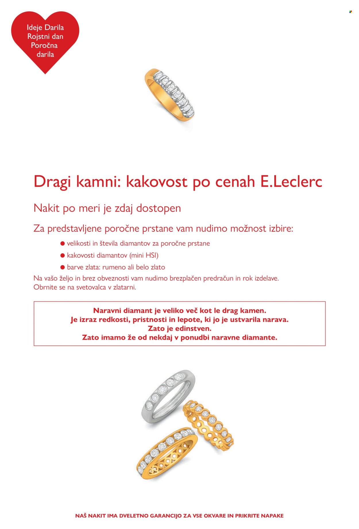 E.LECLERC katalog - Ljubljana Zlatarna – Poroka (2026-01-20 - 2026-12-31)