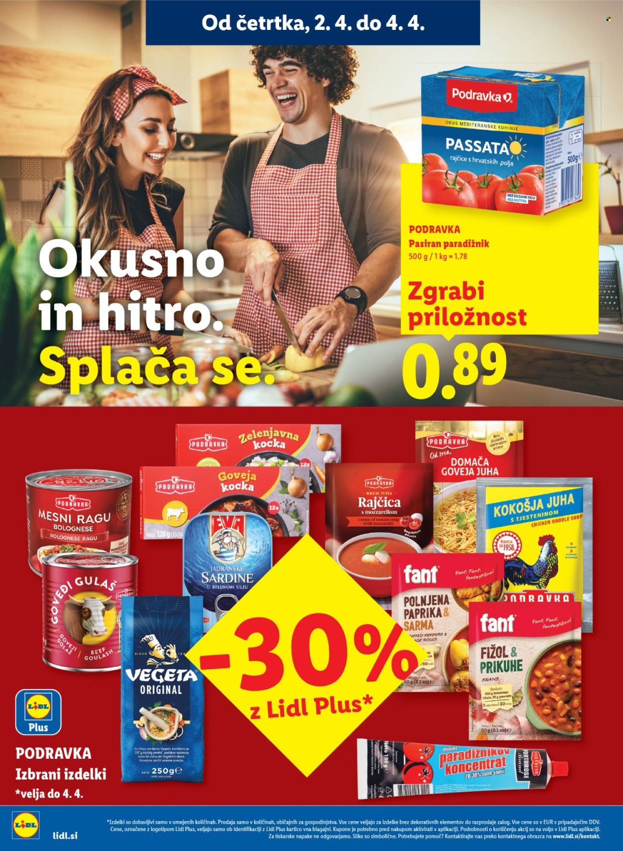 LIDL katalog - Od četrtka, 2. 4. 2026 (2026-04-02 - 2026-04-08)