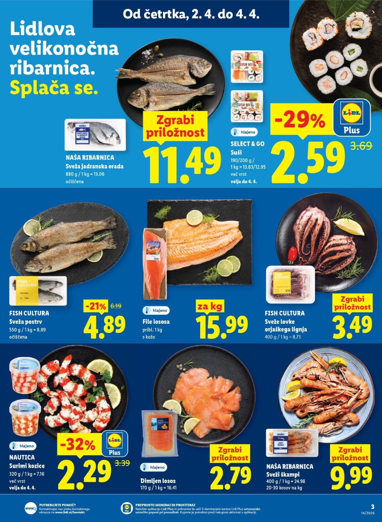 LIDL katalog - Od četrtka, 2. 4. 2026 (2026-04-02 - 2026-04-08)