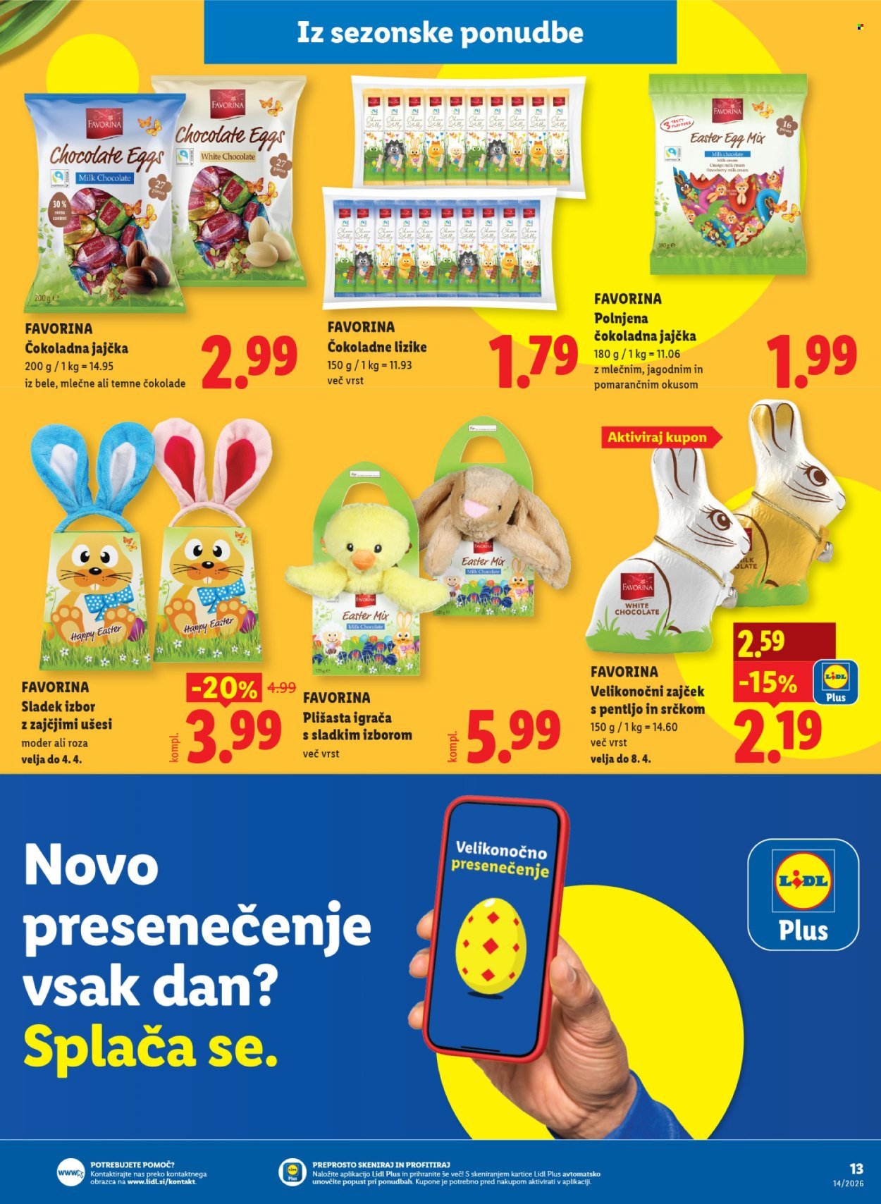 LIDL katalog - Od četrtka, 2. 4. 2026 (2026-04-02 - 2026-04-08)