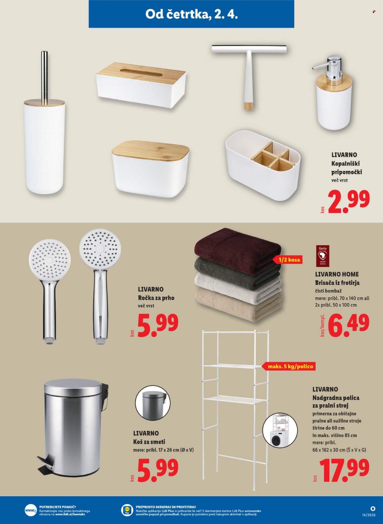 LIDL katalog - Od četrtka, 2. 4. 2026 (2026-04-02 - 2026-04-08)