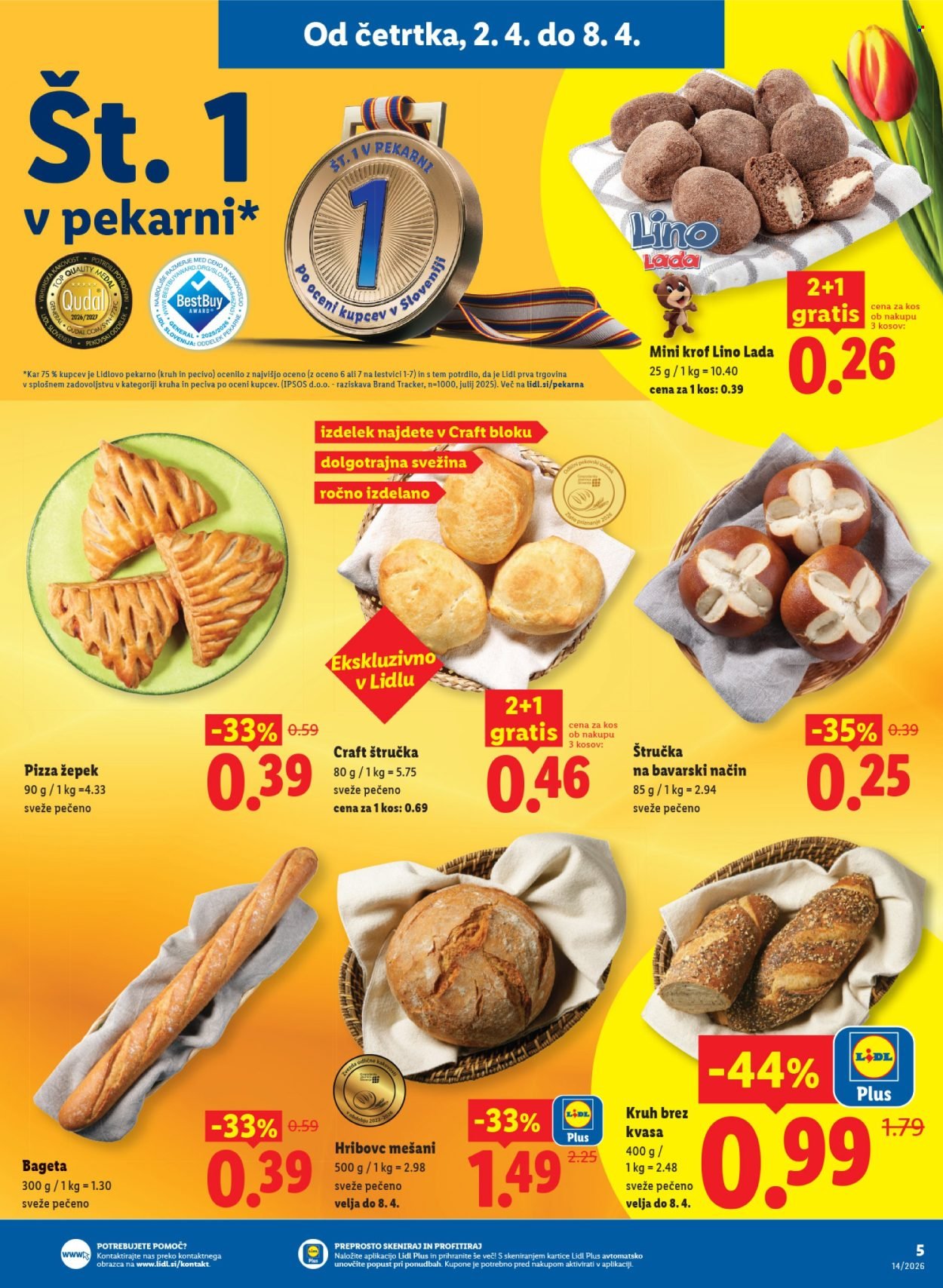 LIDL katalog - Od četrtka, 2. 4. 2026 (2026-04-02 - 2026-04-08)