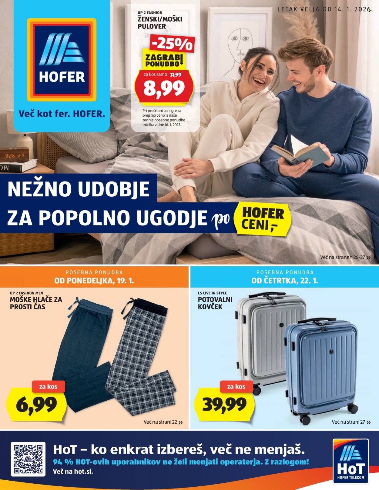 HOFER katalog - Od srede, 14. 1. 2026 (2026-01-14 - 2026-01-22)