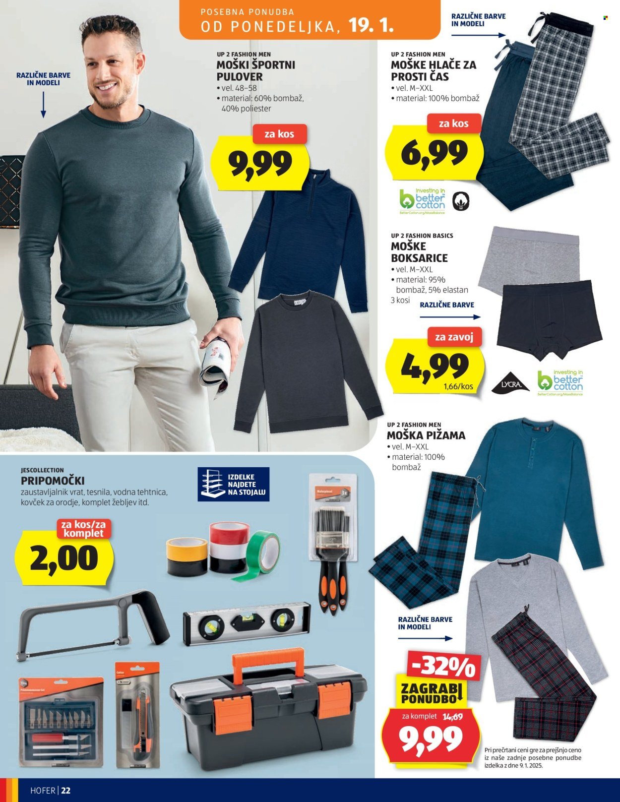 HOFER katalog - Od srede, 14. 1. 2026 (2026-01-14 - 2026-01-22)