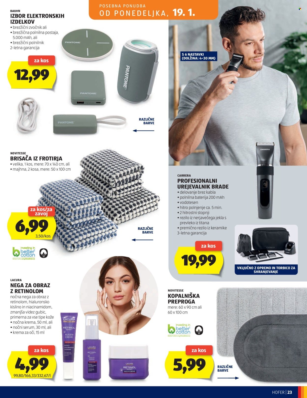 HOFER katalog - Od srede, 14. 1. 2026 (2026-01-14 - 2026-01-22)