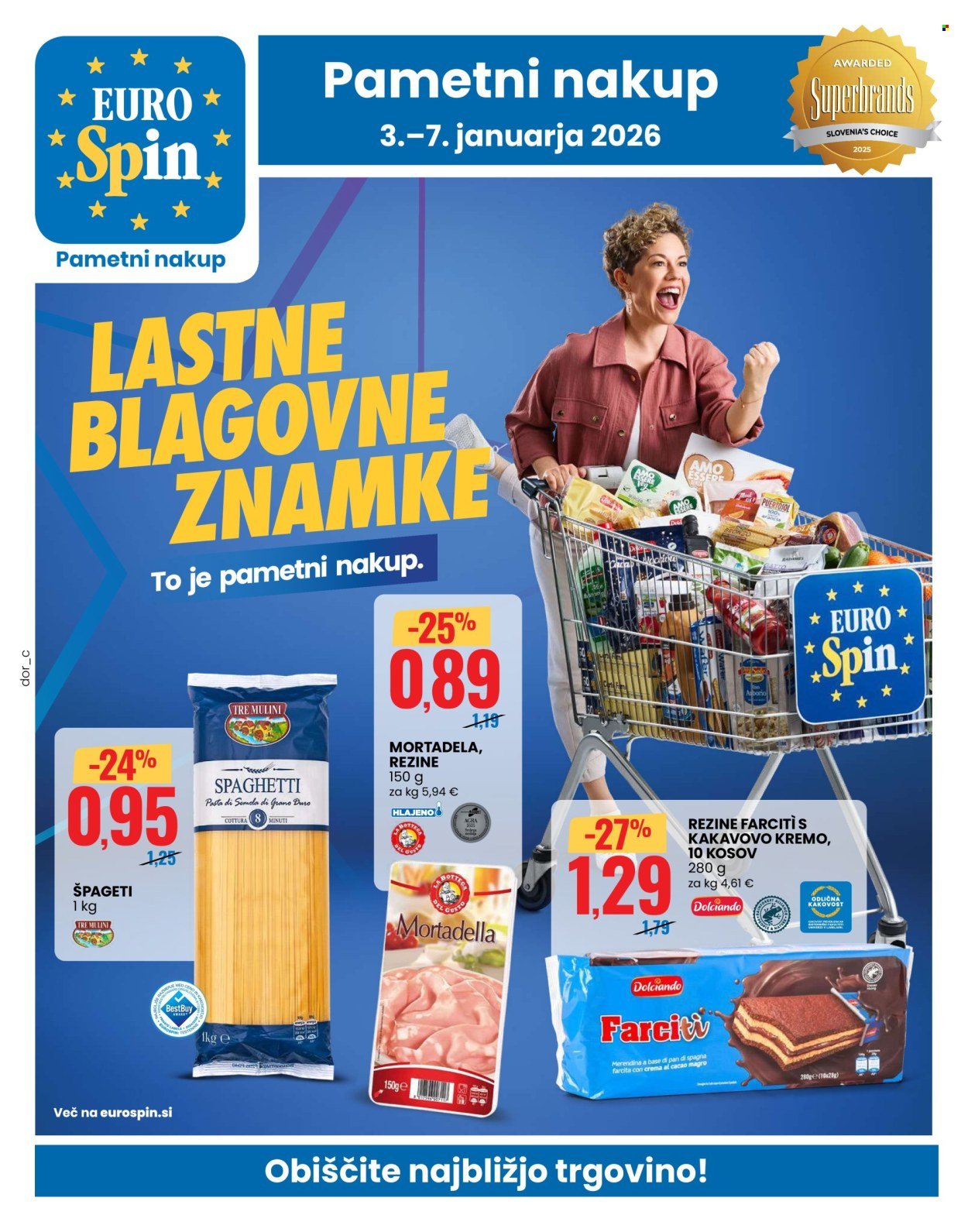 EUROSPIN katalog - Lastne blagovne znamke (2026-01-03 - 2026-01-07)
