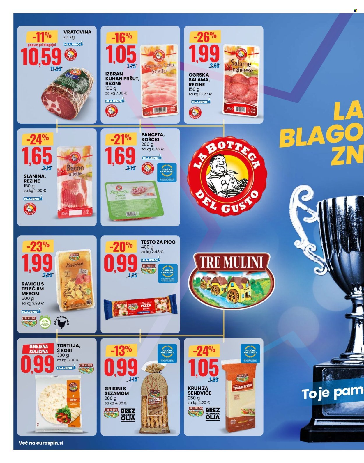EUROSPIN katalog - Lastne blagovne znamke (2026-01-03 - 2026-01-07)