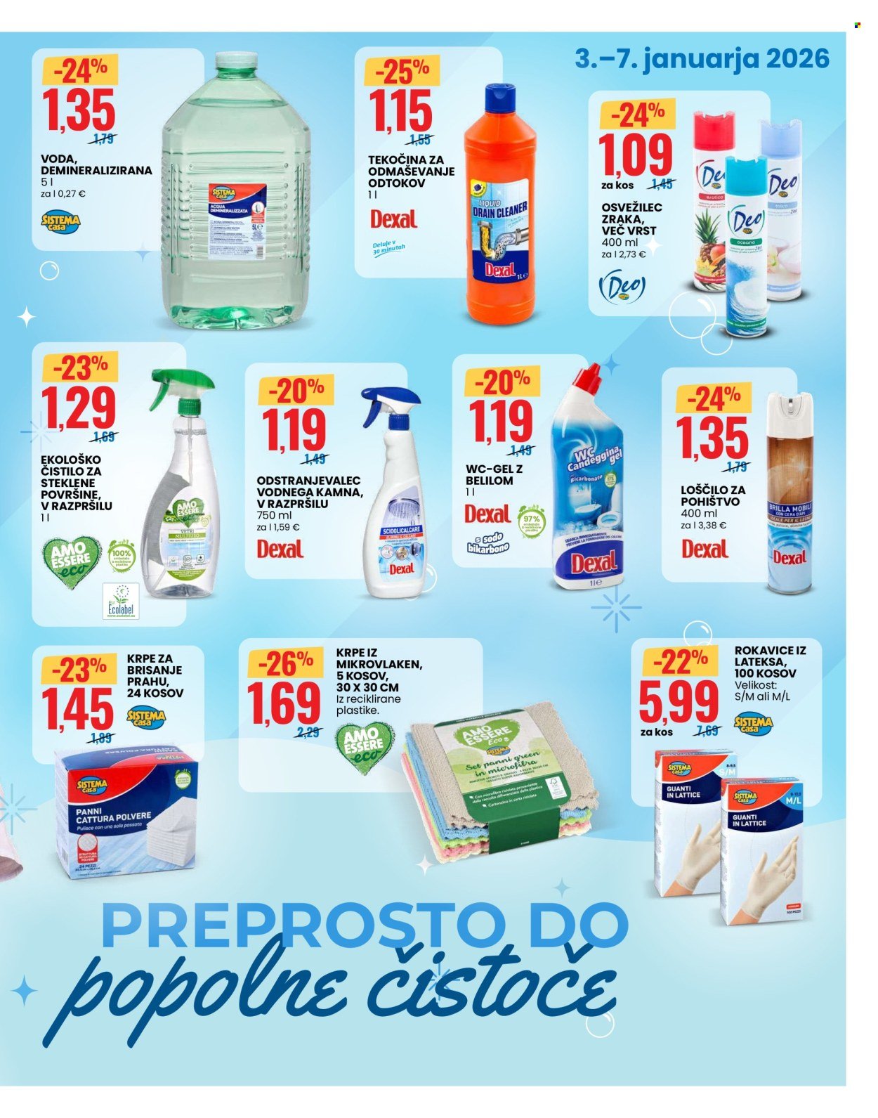 EUROSPIN katalog - Lastne blagovne znamke (2026-01-03 - 2026-01-07)