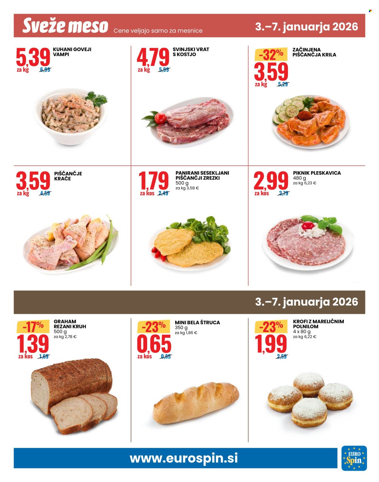 EUROSPIN katalog - Lastne blagovne znamke (2026-01-03 - 2026-01-07)
