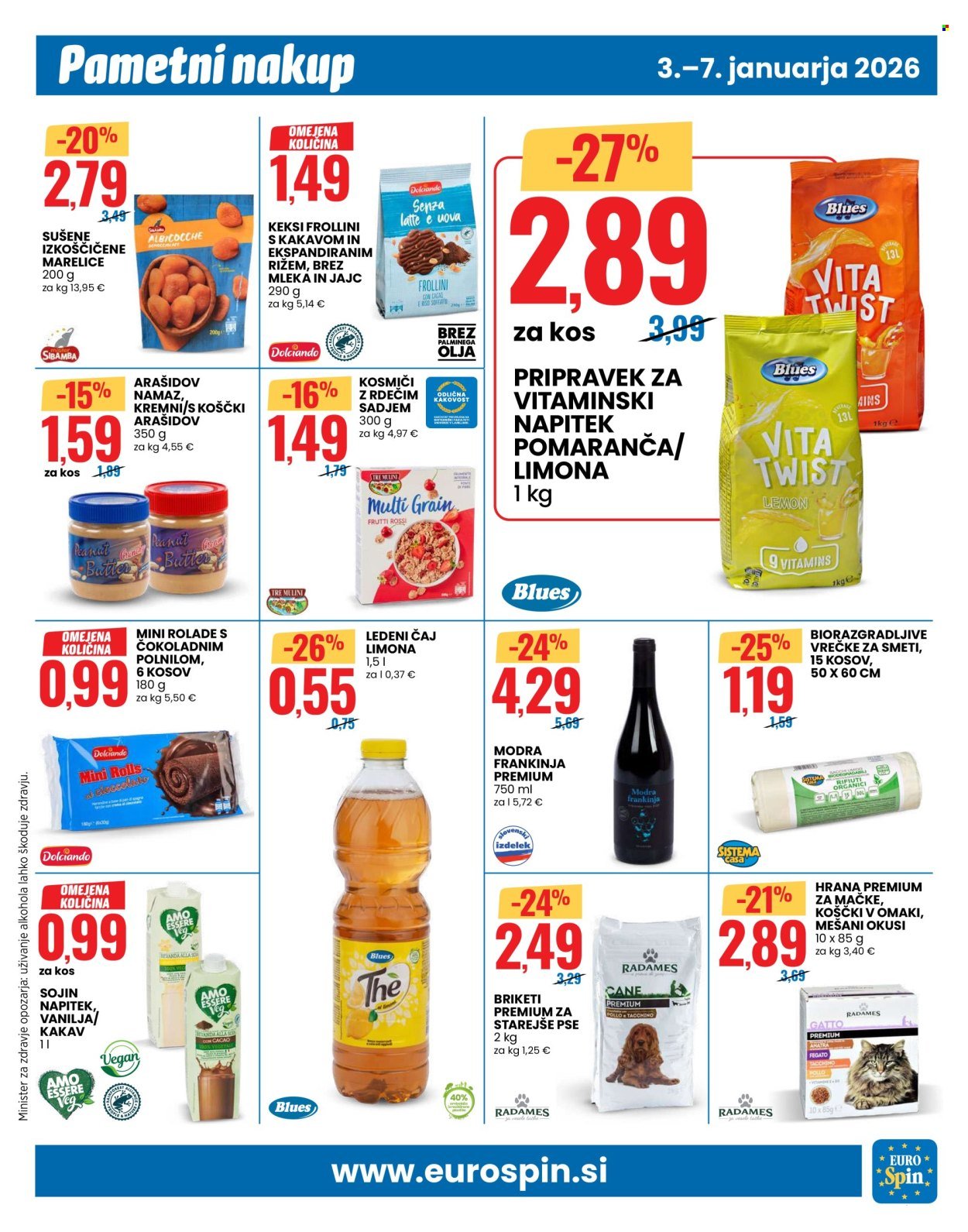 EUROSPIN katalog - Lastne blagovne znamke (2026-01-03 - 2026-01-07)